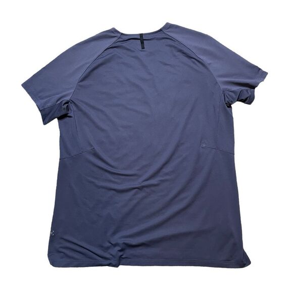 LULULEMON Pulse Motivation Short Sleeve Shirt Blue Size XXL - Picture 4 of 12